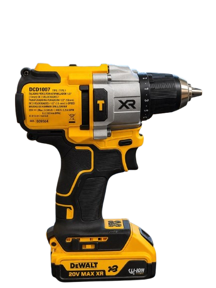 Furadeira de Impacto DCD1007 3 Velocidades — DeWalt